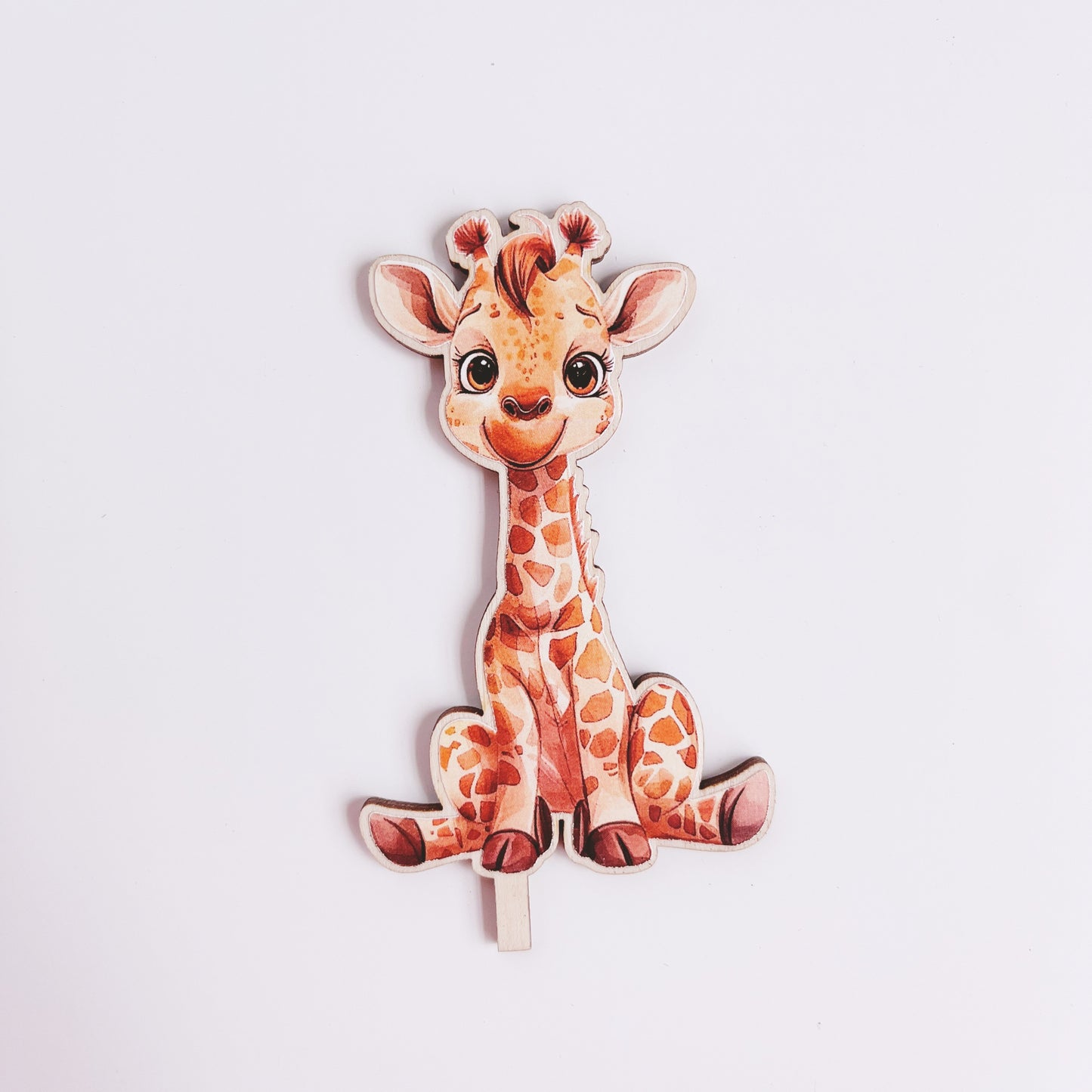 Motivstecker Giraffe in Druckoptik