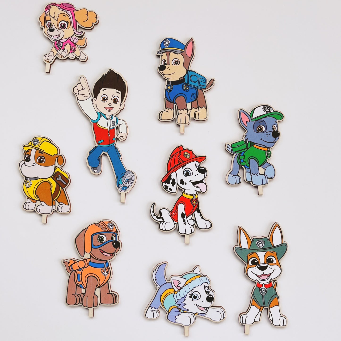 Paw Patrol inspired Motivstecker