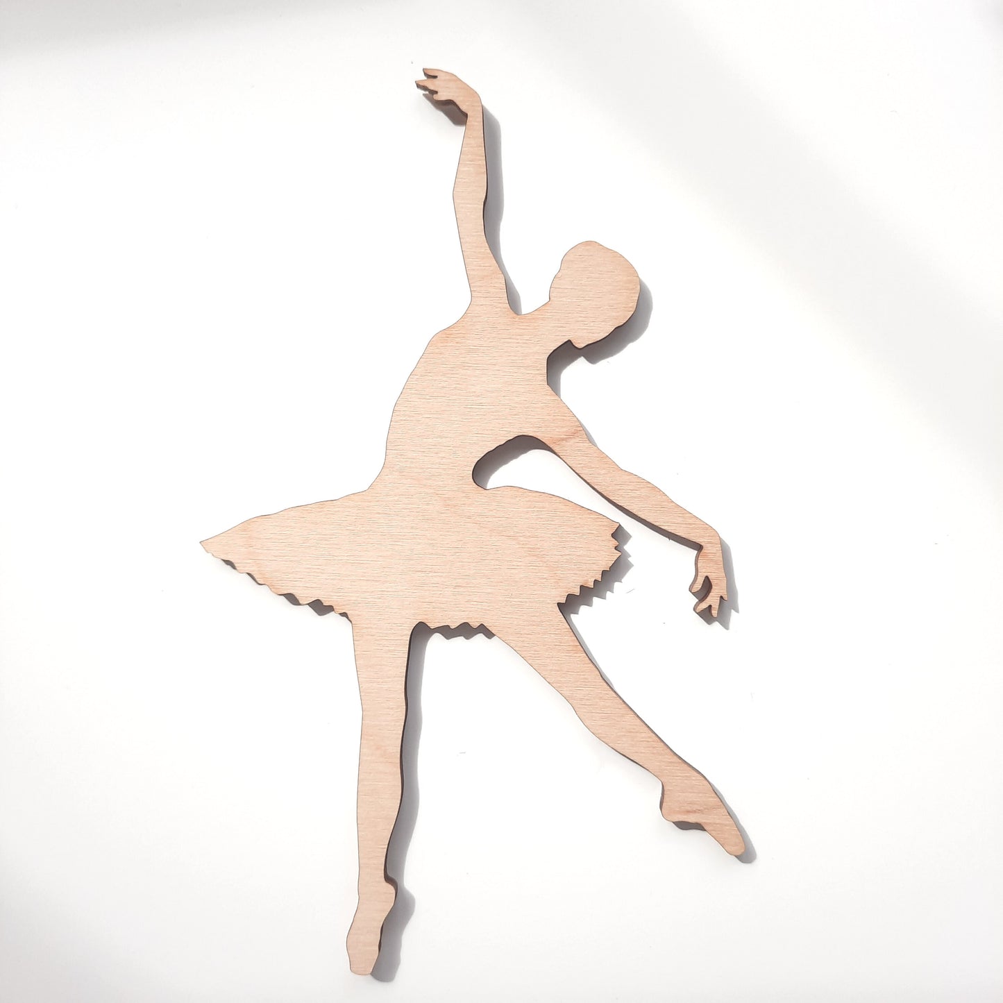 Ballerina Silhouetten aus Holz, Ballerina Wanddekoration