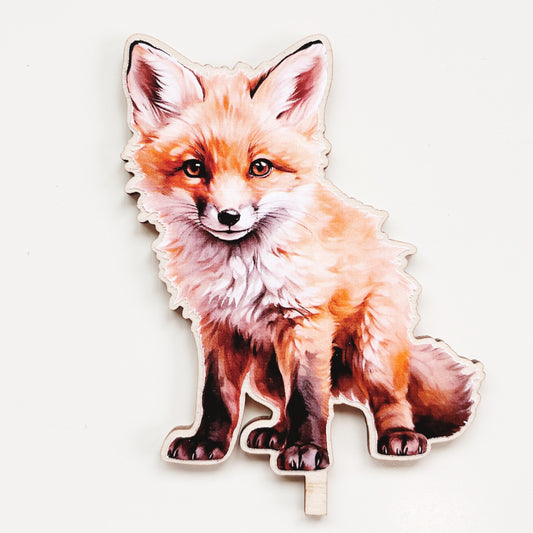 Waldmotto Motivstecker Fuchs