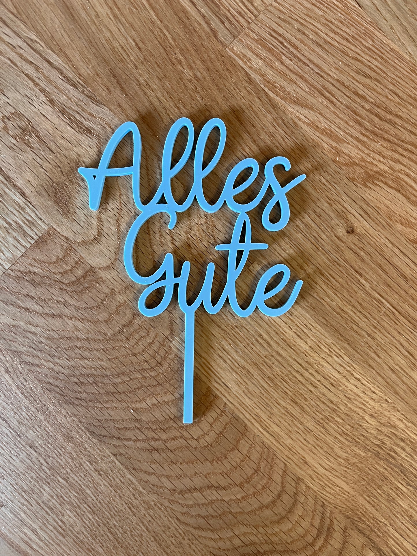 Motivstecker "Alles Gute" in Acryl