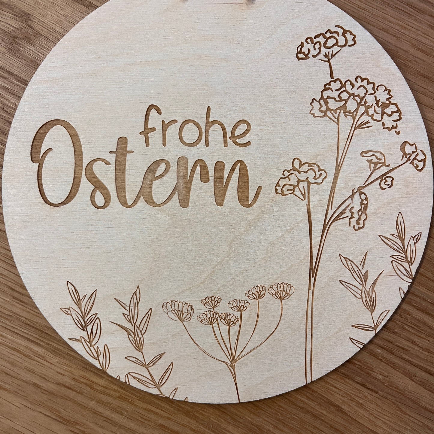 Frohe Ostern Türschild