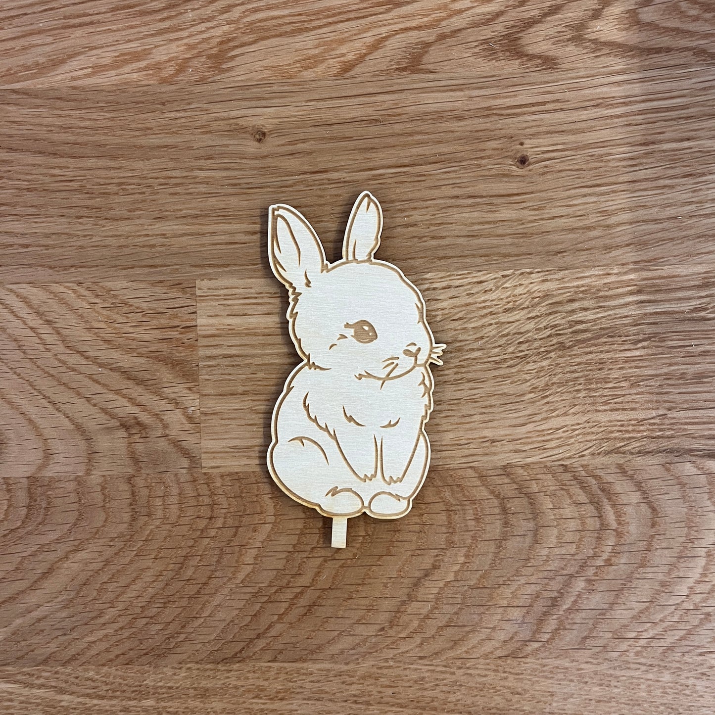 Hase Motivstecker aus Holz