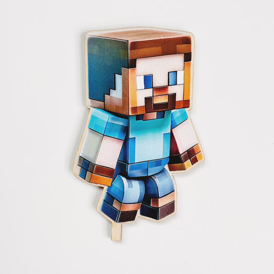 Minecraft inspired Motivstecker Charakter / Figur