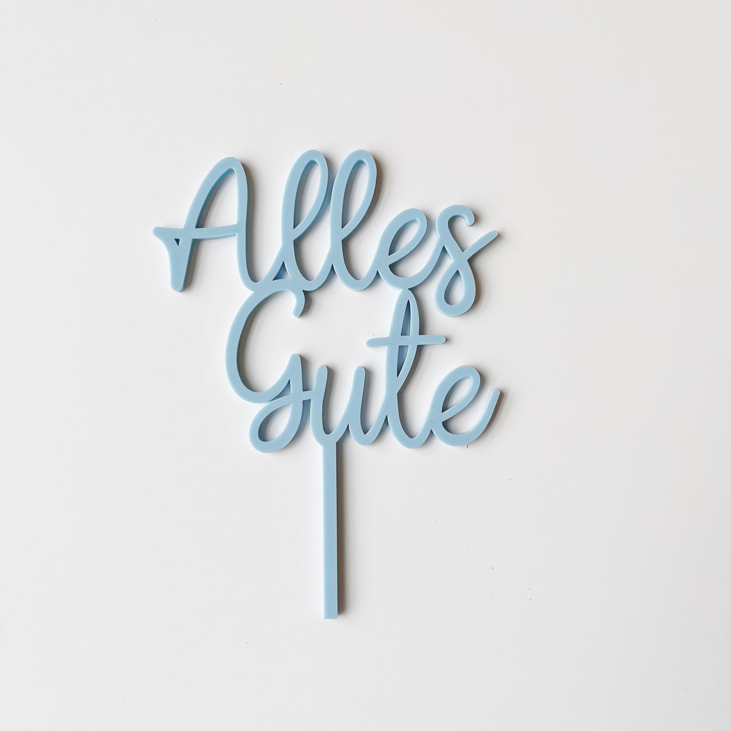 Motivstecker "Alles Gute" in Acryl