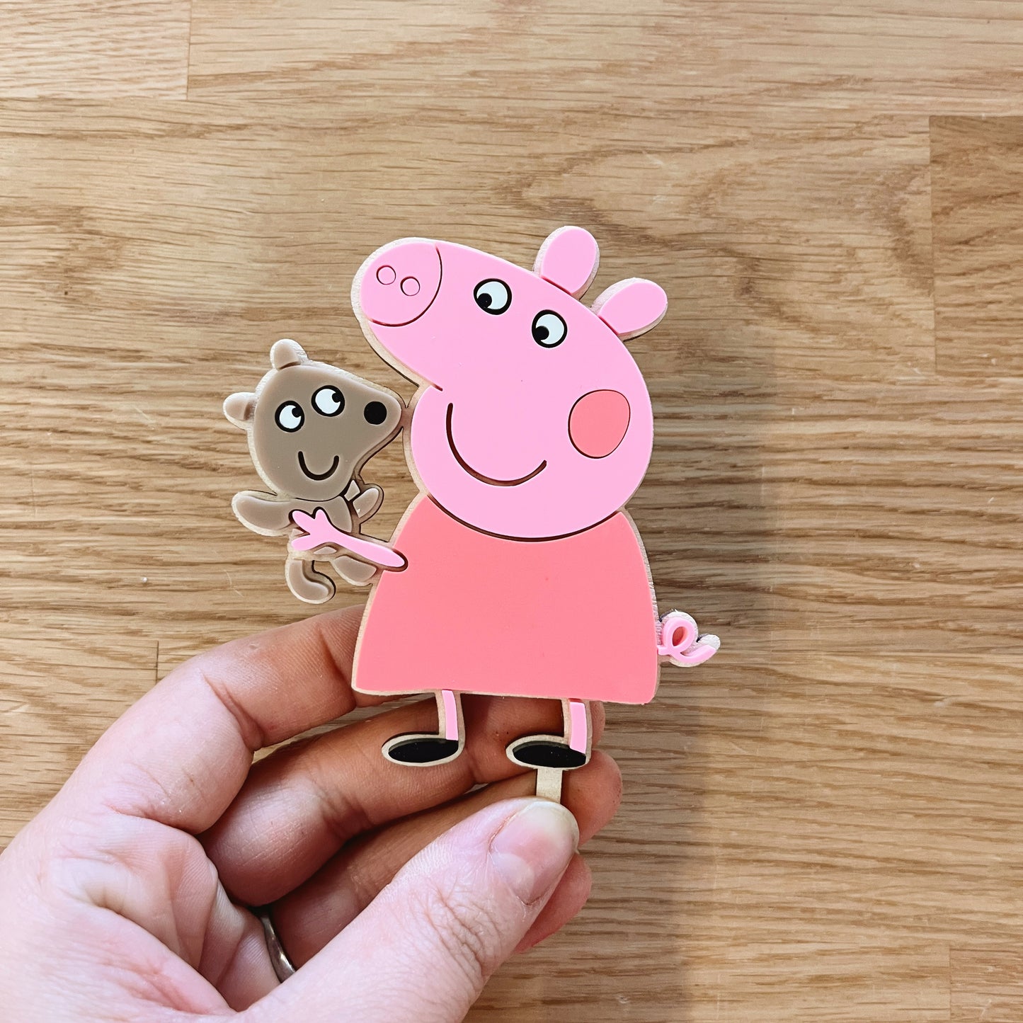 Motivstecker Peppa Wutz aus Acryl